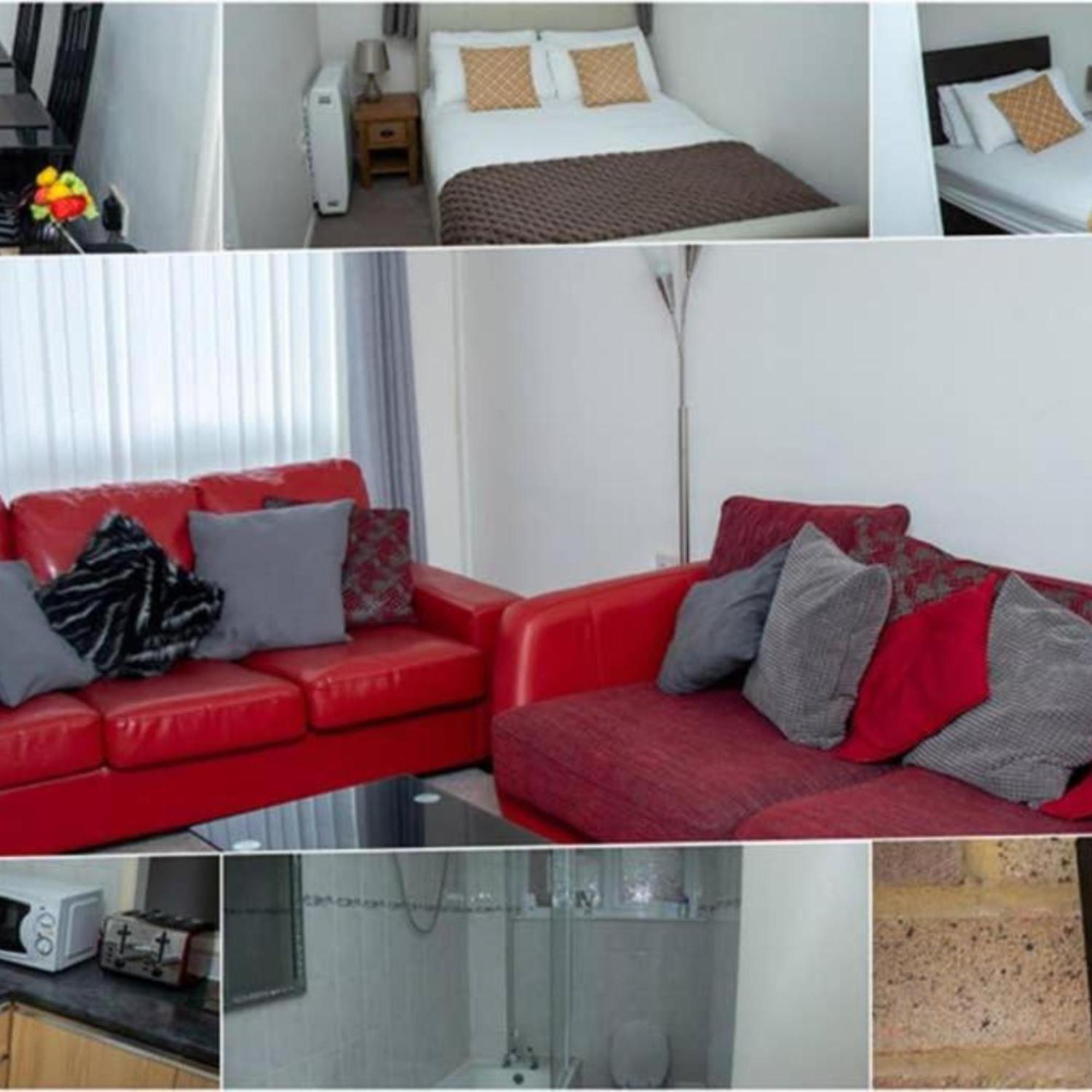 2-Bed Sleeps 4 Comfy For Contractors With Free Parking In Crawley Near Gatwick Manor Royal Refurbished Lägenhet Exteriör bild